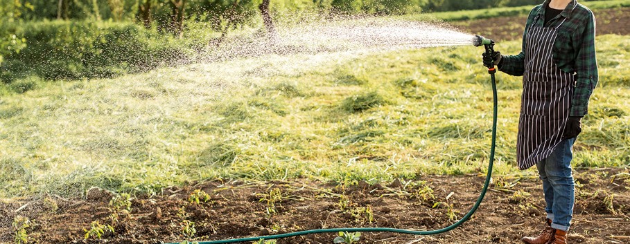 High Pressure Irrigation System Causing Water Waste Sprinkler misting due to high water pressure in Melbourne irrigation system